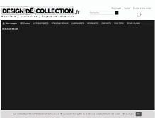 Tablet Screenshot of designdecollection.fr